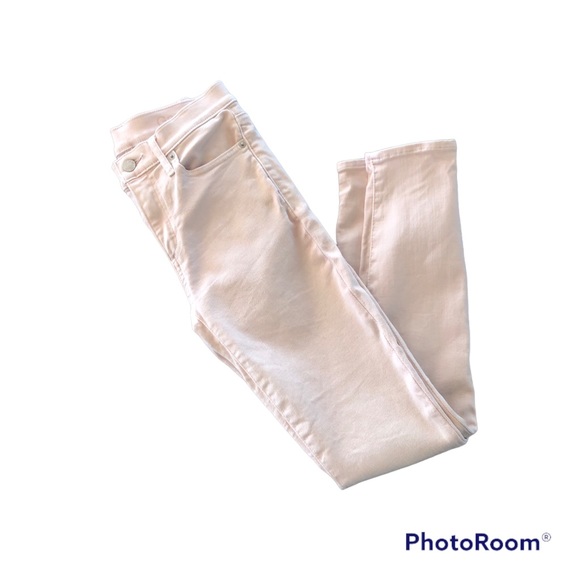 GAP 1969 Soft Pink Resolution True Skinny Jeans - Picture 7 of 16
